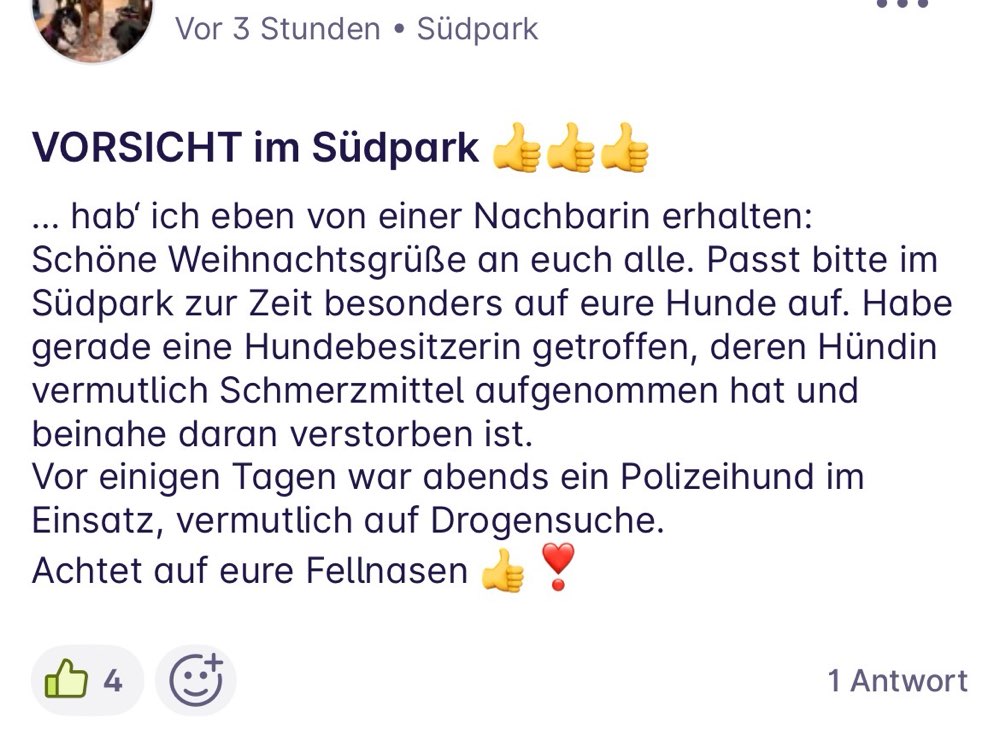 Giftköder-Mögliche Schmerzmittel-Profilbild