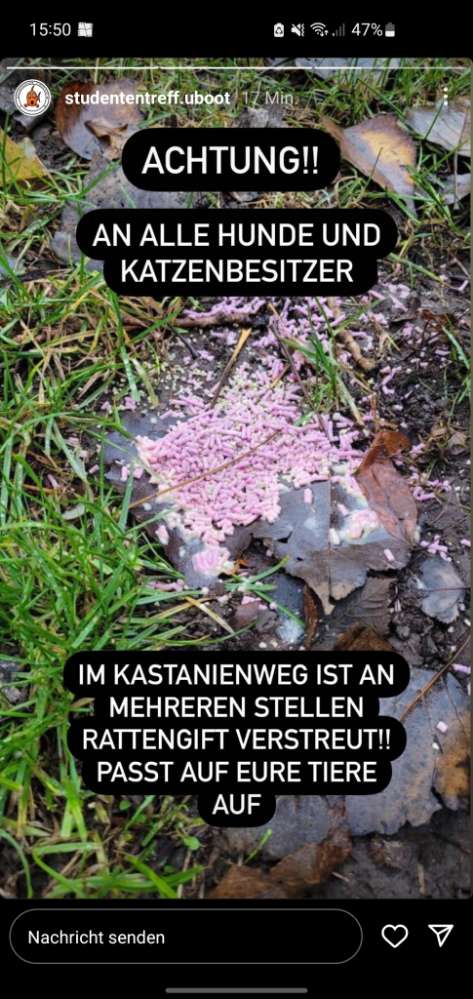 Giftköder-Würstchen mit Nägeln-Profilbild