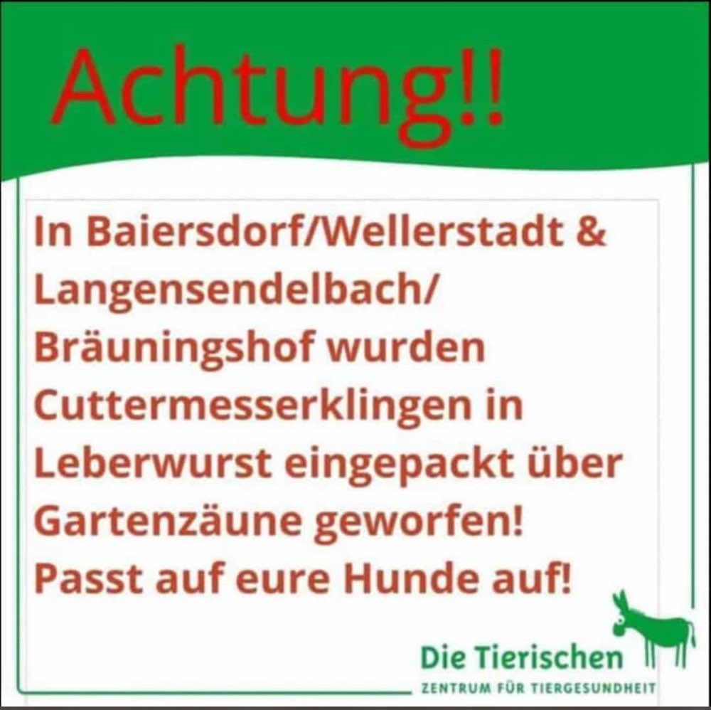 Giftköder-Achtung Giftköder in Gärten-Profilbild