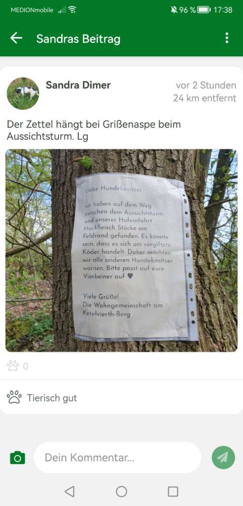 Giftköder-Hackfleisch Stücke!!-Profilbild