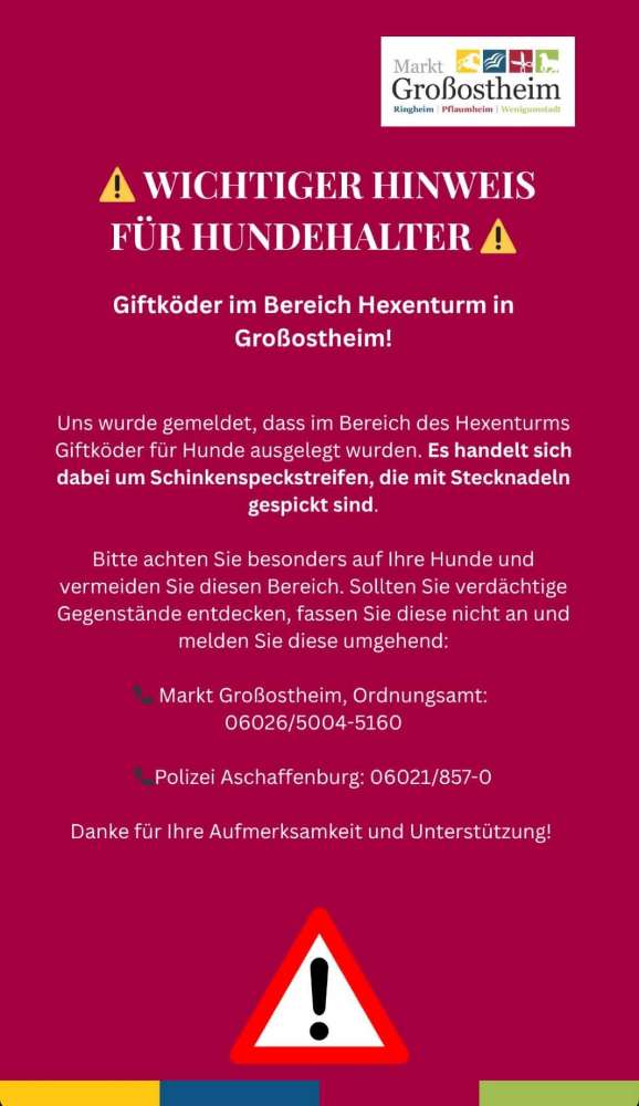 Giftköder-Giftköderwarnung Hexenturm-Profilbild