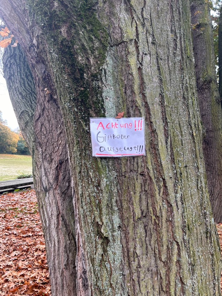 Giftköder-Warnung vor Giftködern ausgehangen-Profilbild