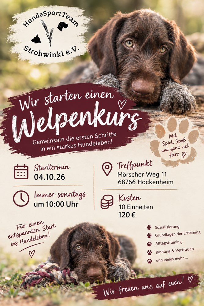 Hundetreffen-Welpenkurs in Hockenheim-Profilbild
