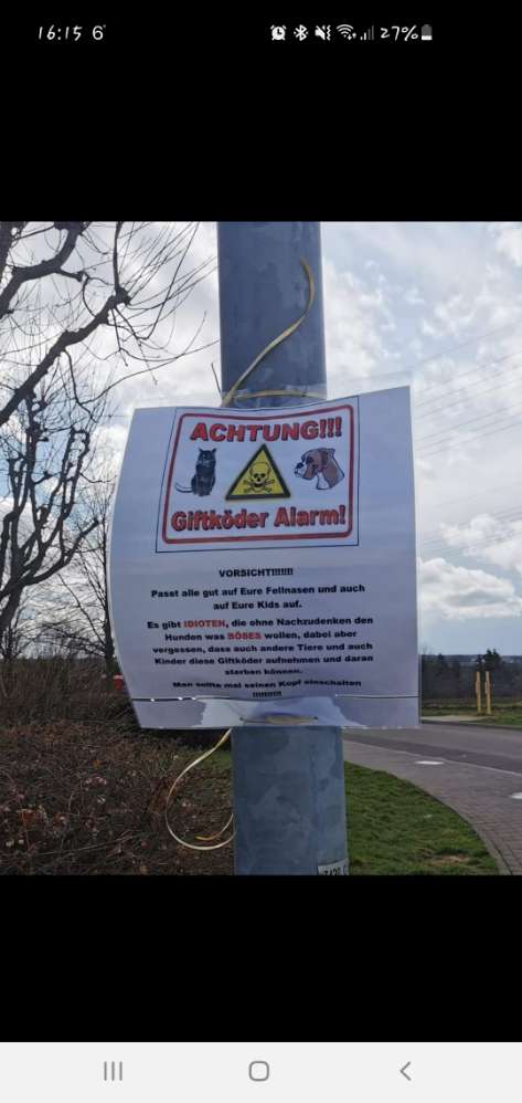 Giftköder-Warnung vor Giftköder-Profilbild