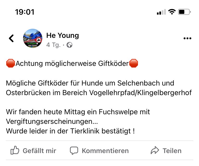Giftköder-Vermutlich Gift-Profilbild