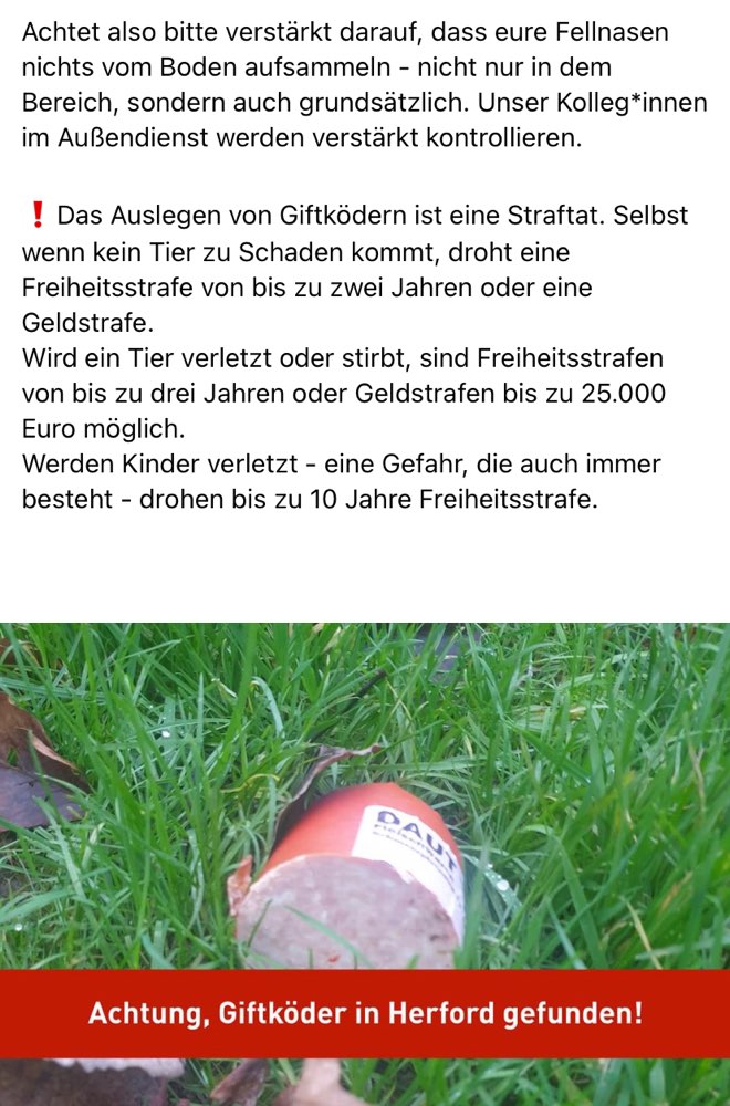 Giftköder-Mehrere Giftköder gefunden-Profilbild