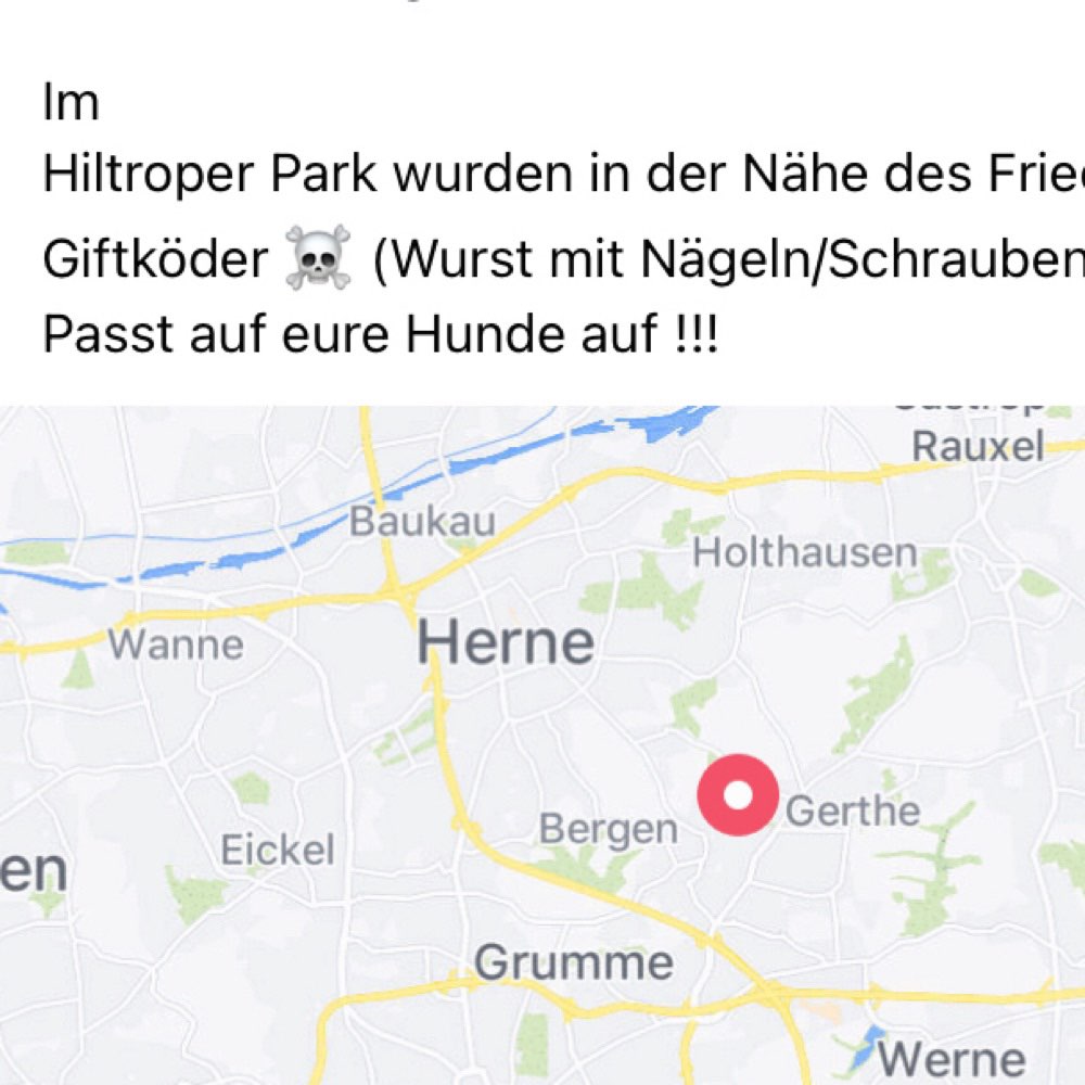 Giftköder-Wurst mit Schrauben/ Nägeln-Profilbild