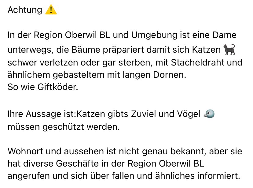 Giftköder-Präparierte Bäume-Profilbild