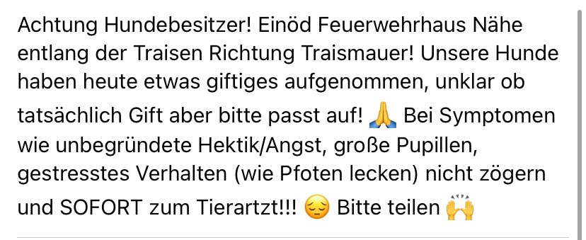 Giftköder-Immer wieder Trockenfutter im Park-Profilbild