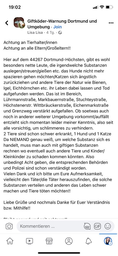 Giftköder-Gift/ Giftköder-Profilbild