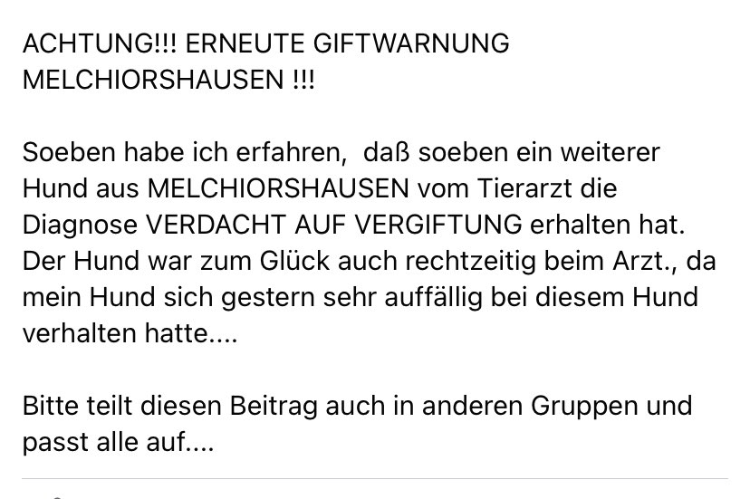 Giftköder-Verdacht auf Gift-Profilbild