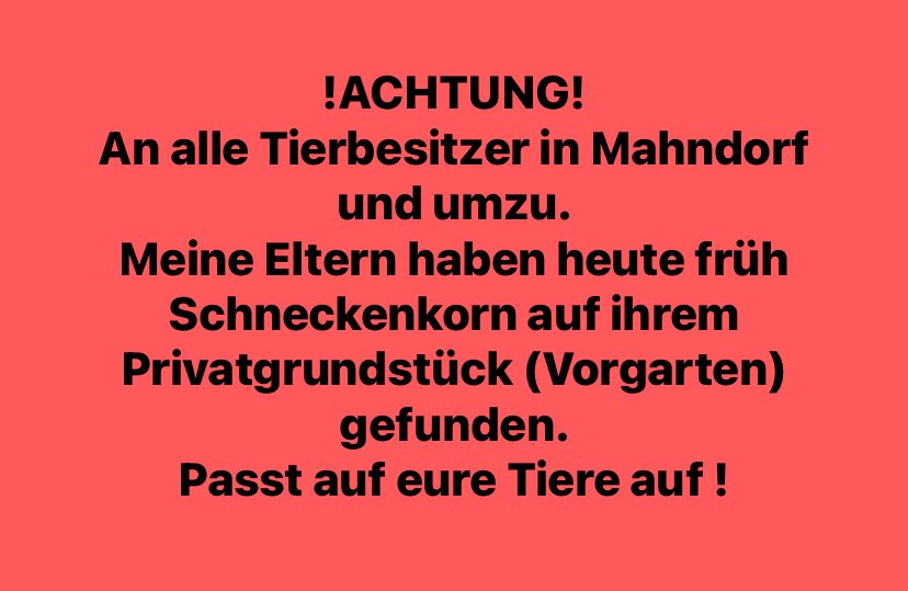 Giftköder-Schneckenkorn-Profilbild