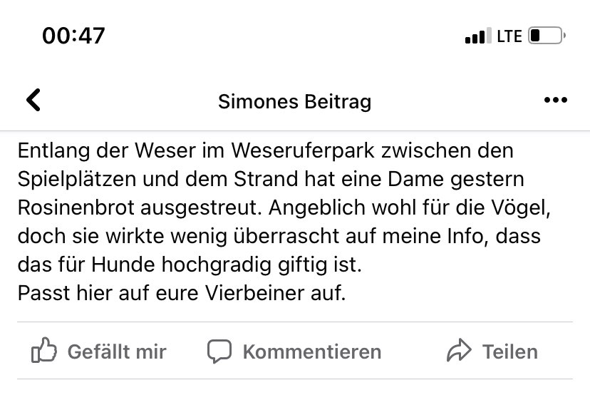 Giftköder-Rosinenbrot-Profilbild