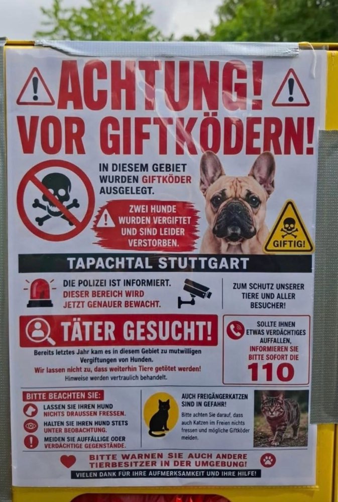 Giftköder-Giftköder Gefahr Tapachtal-Profilbild