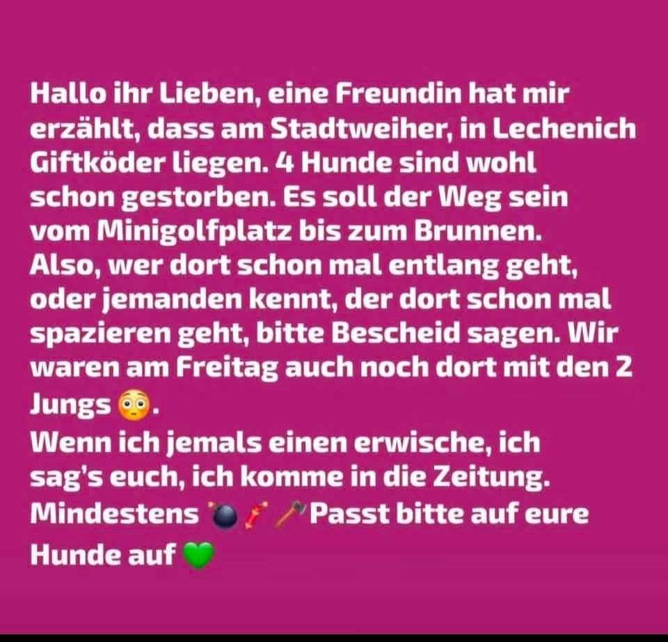 Giftköder-Giftköder am Stadtweiher-Profilbild