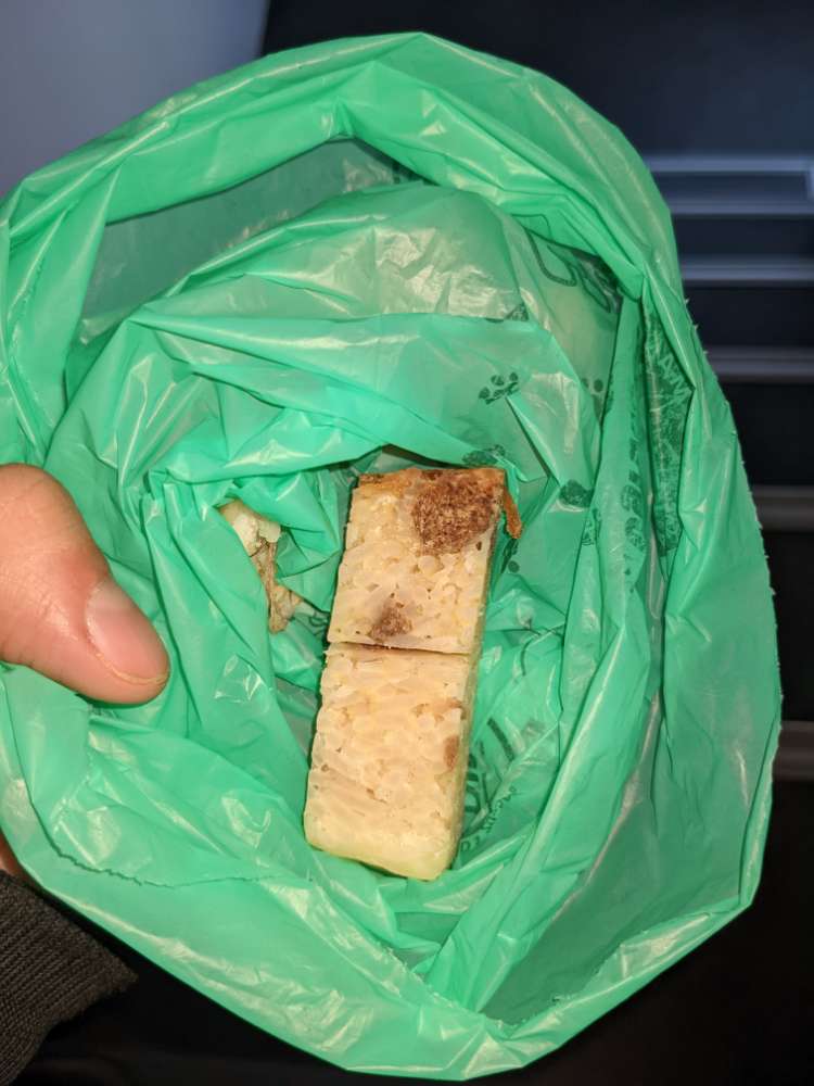 Giftköder-Reiskuchen mit eingebackenem Trockenfutter-Profilbild