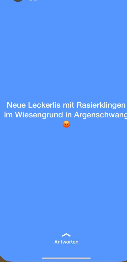 Giftköder-Leckerlies mit Rasierklingen-Profilbild