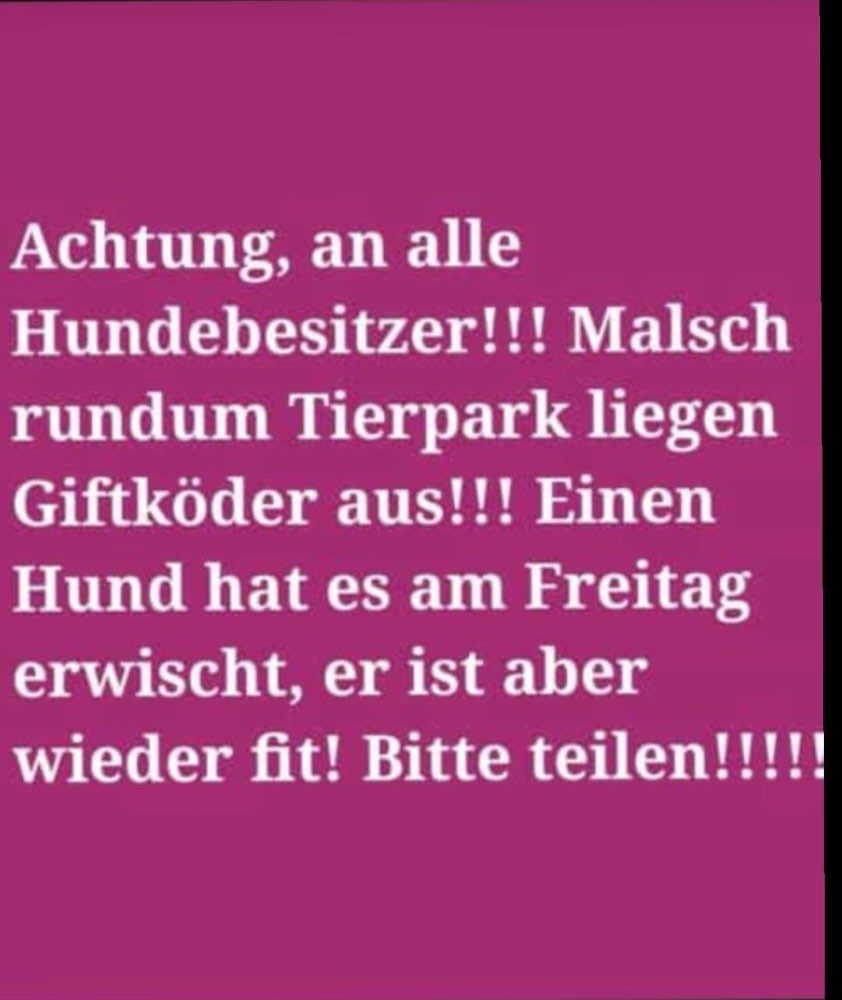 Giftköder-Giftköder rund um Tierpark - Art unklar-Profilbild