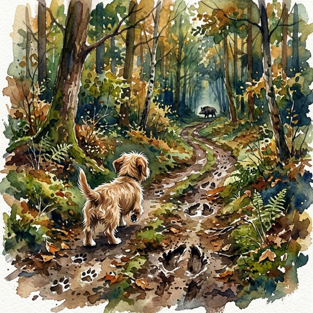 10. KI-Wettbewerb "Spuren..." Banner