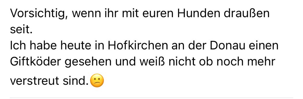 Giftköder-Giftköder an der Donau gesichtet-Profilbild