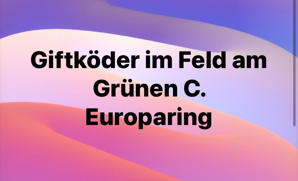 Giftköder-Giftköder im Feld-Profilbild