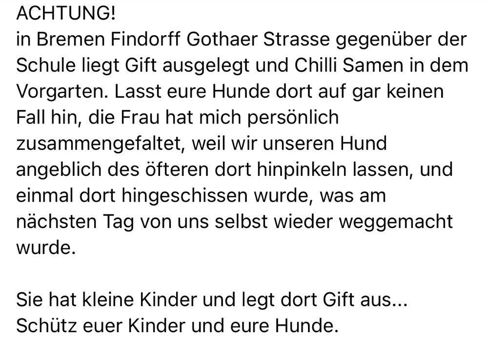 Giftköder-Gift und Chiliflocken ausgelegt-Profilbild