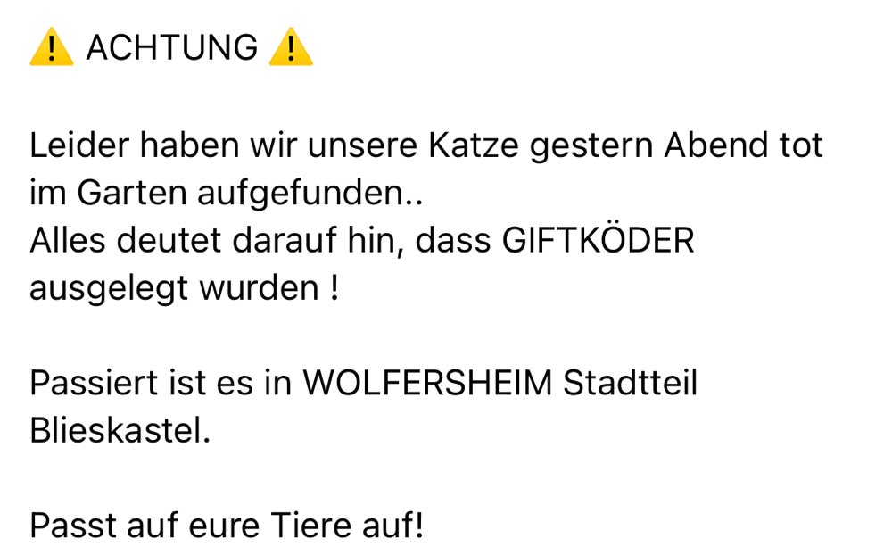 Giftköder-Vermutlich Giftköder-Profilbild