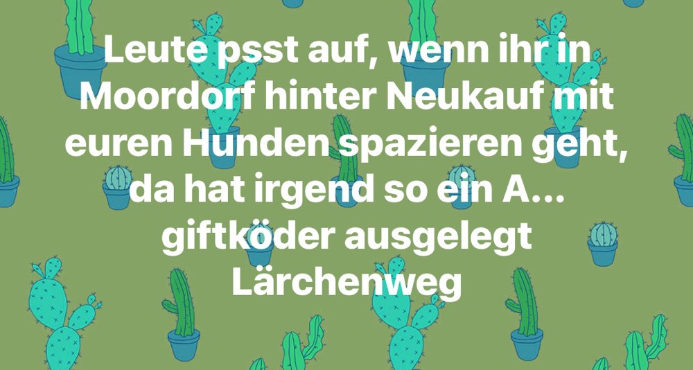 Giftköder-Giftköder hinter Neukauf-Profilbild