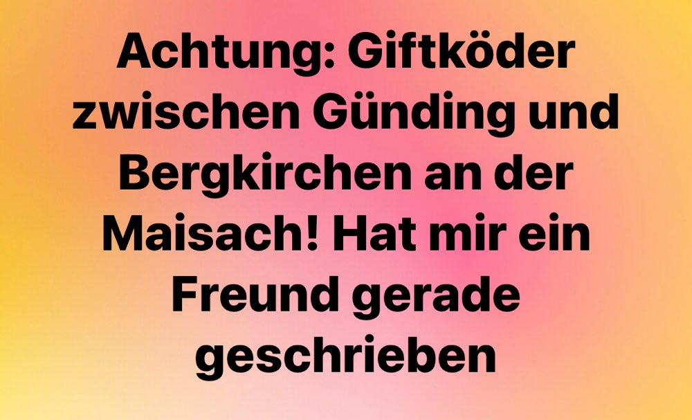 Giftköder-Giftköder ausgelegt-Profilbild