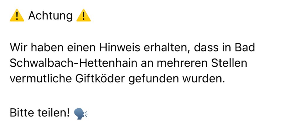 Giftköder-Giftköder in Bad Schwalbach-Hettenhain-Profilbild