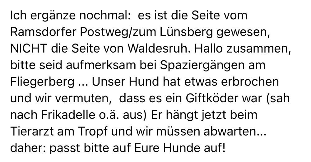 Giftköder-Womöglich präparierte Frikadellen-Profilbild