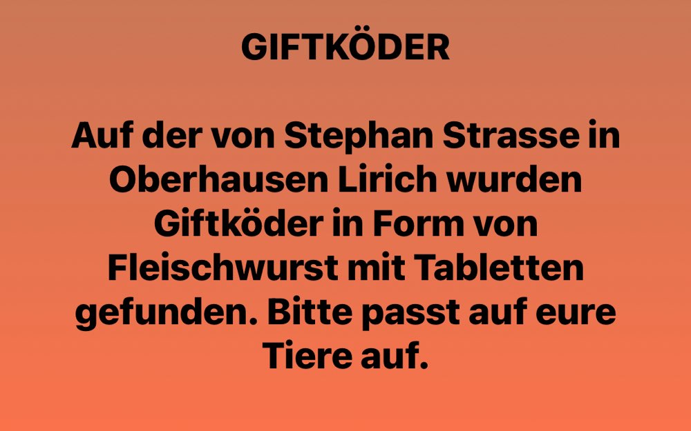 Giftköder-Fleischwurst mit Tabletten-Profilbild