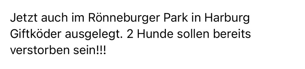 Giftköder-Giftköder im Rönneburger Park-Profilbild