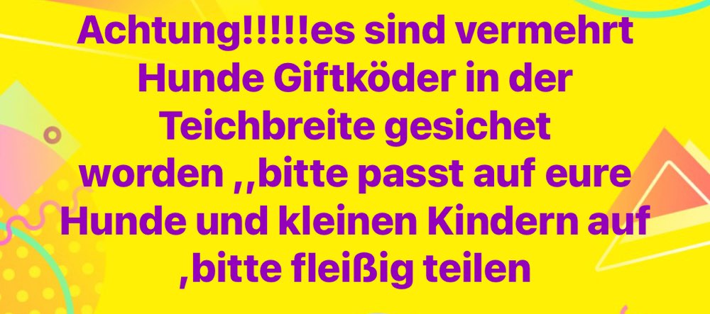 Giftköder-Giftköder in der Gegend um Edeka-Profilbild