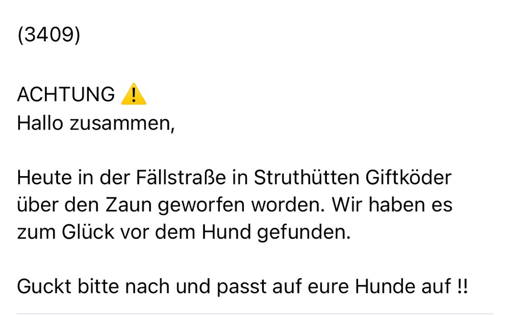 Giftköder-Giftköder wurde über Zaun geworfen-Profilbild