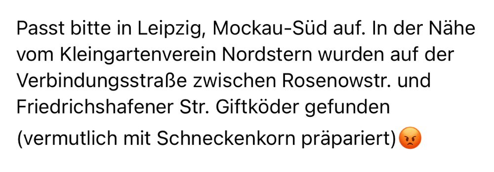 Giftköder-Giftköder mit vermutlich Schneckenkorn-Profilbild