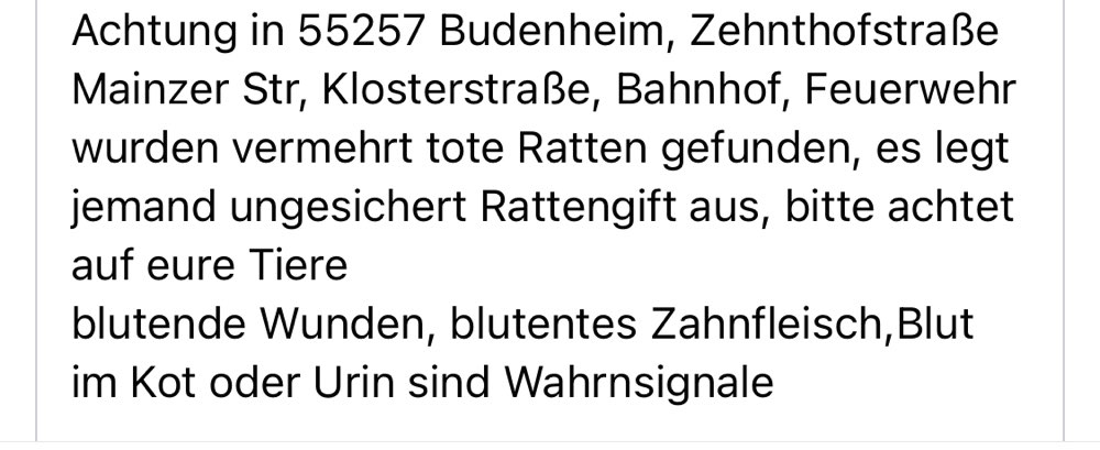 Giftköder-Ungesichertes Rattengift-Profilbild