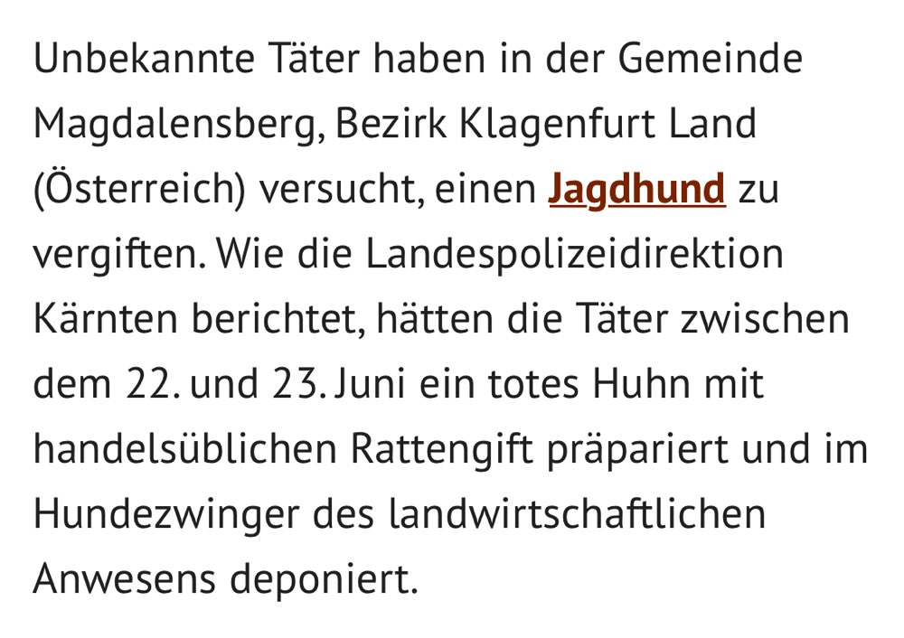 Giftköder-Jagdhund absichtlich vergiftet-Profilbild