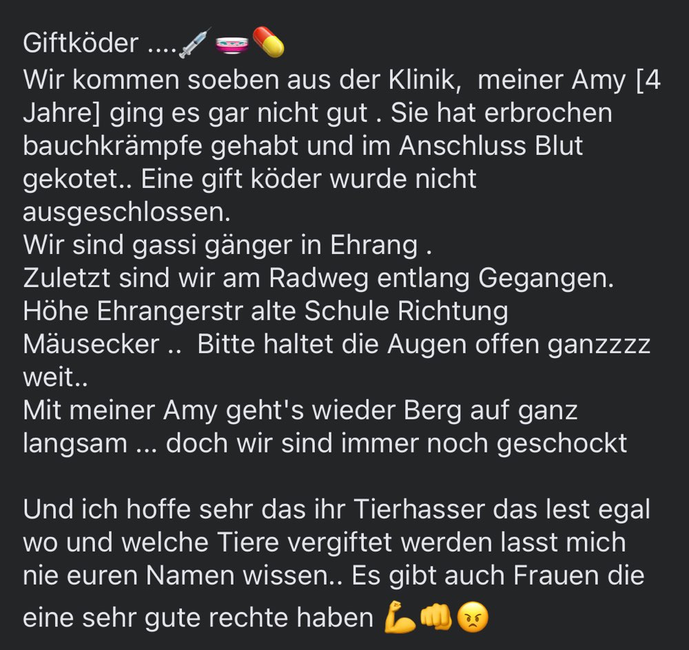 Giftköder-Vermutlich Giftköder ausgelegt-Profilbild