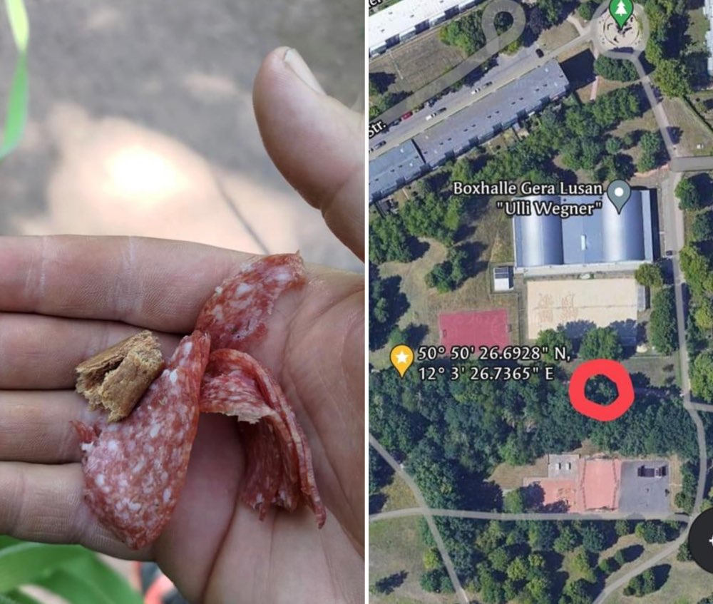 Giftköder-Salami mit Nagel-Profilbild