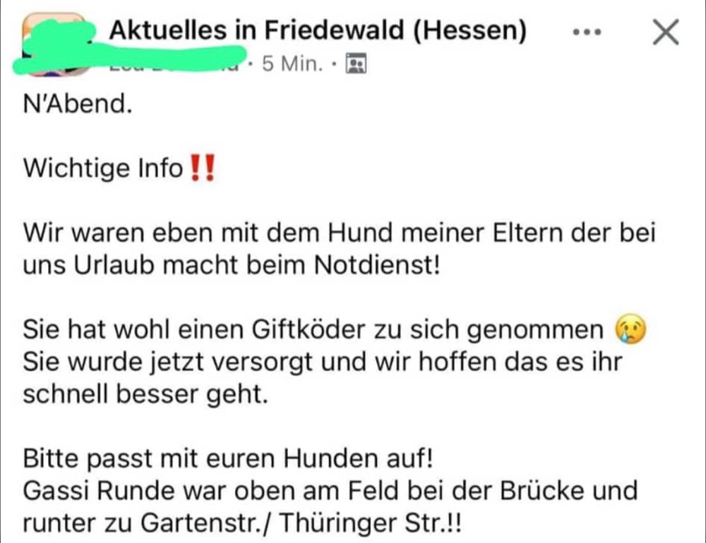 Giftköder-Giftköder Feld-Profilbild