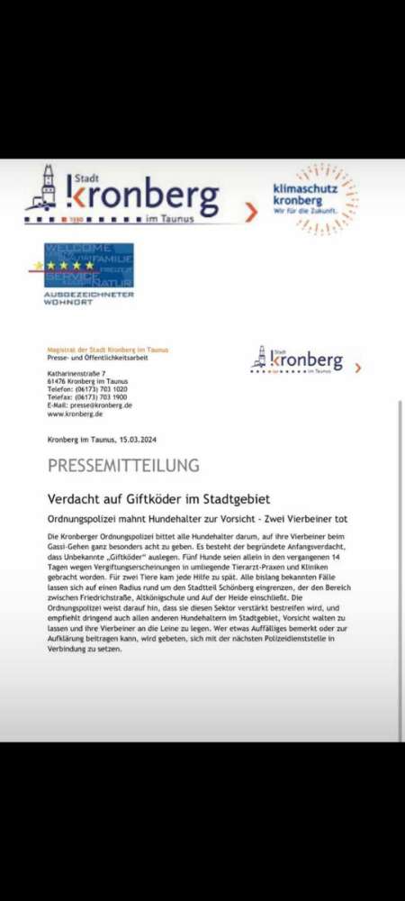 Giftköder-Verdacht auf Giftköder-Profilbild