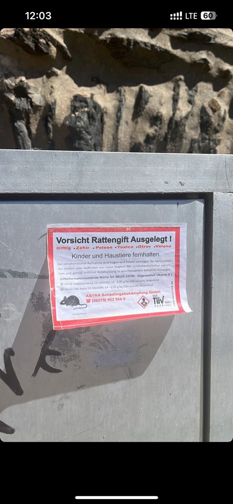 Giftköder-Rattengift durch Bürger ausgelegt!-Profilbild