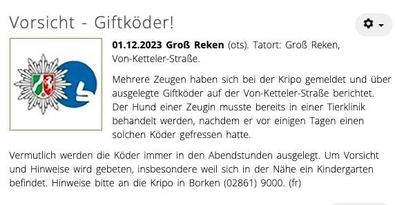 Giftköder-Vorsicht - Giftköder!-Profilbild