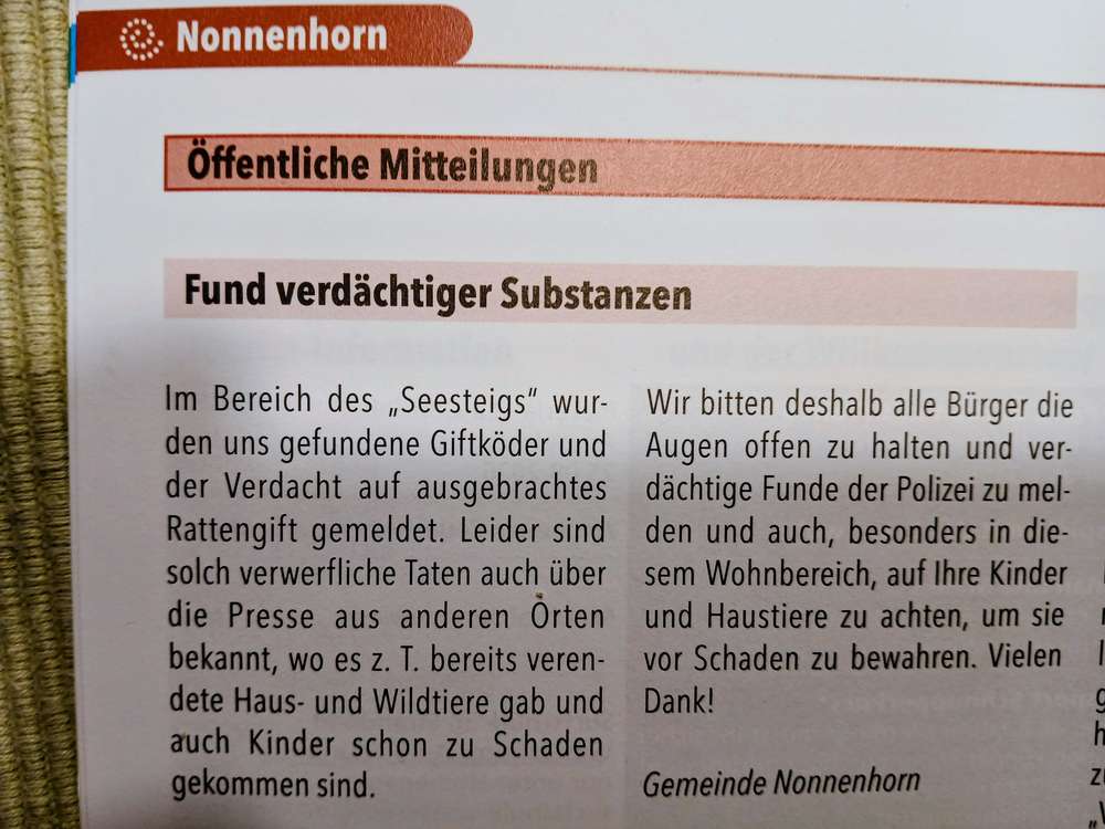 Giftköder-Vermutlich Rattengift!-Profilbild