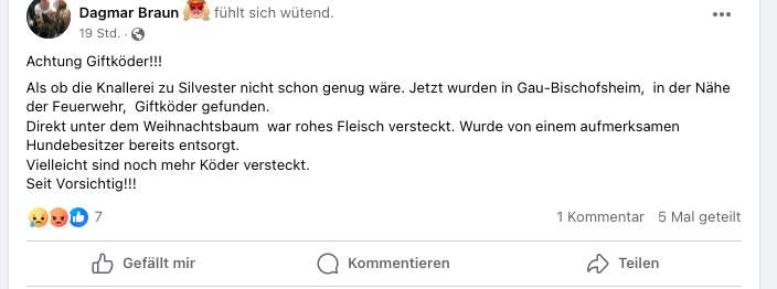 Giftköder-Giftköder bei der Feuerwehr-Profilbild