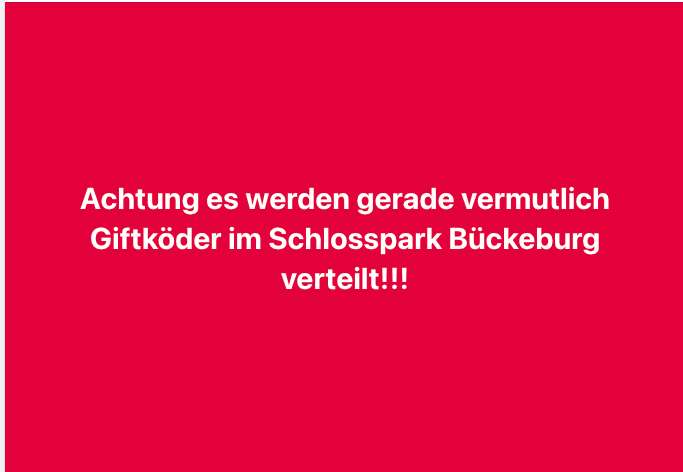 Giftköder-Giftköder im Schlossspark-Profilbild