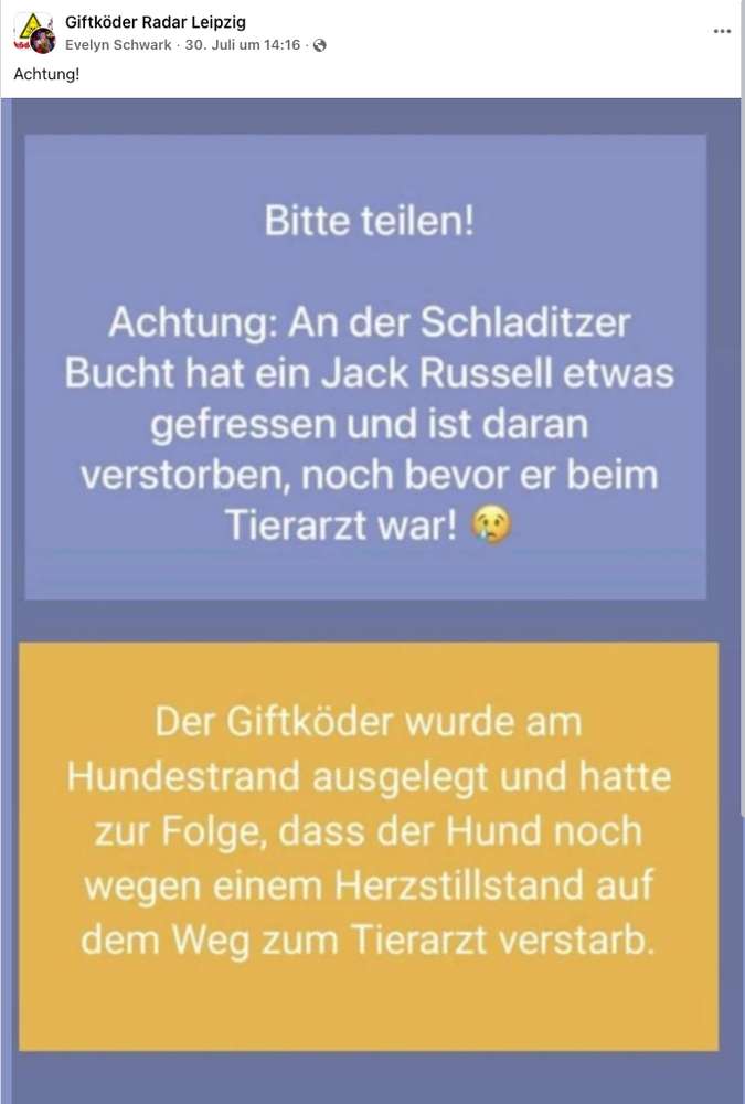 Giftköder-Vergifteter Hund-Profilbild