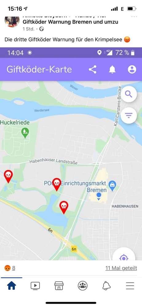 Giftköder-Gemeldete Köder am Krimpelsee-Profilbild