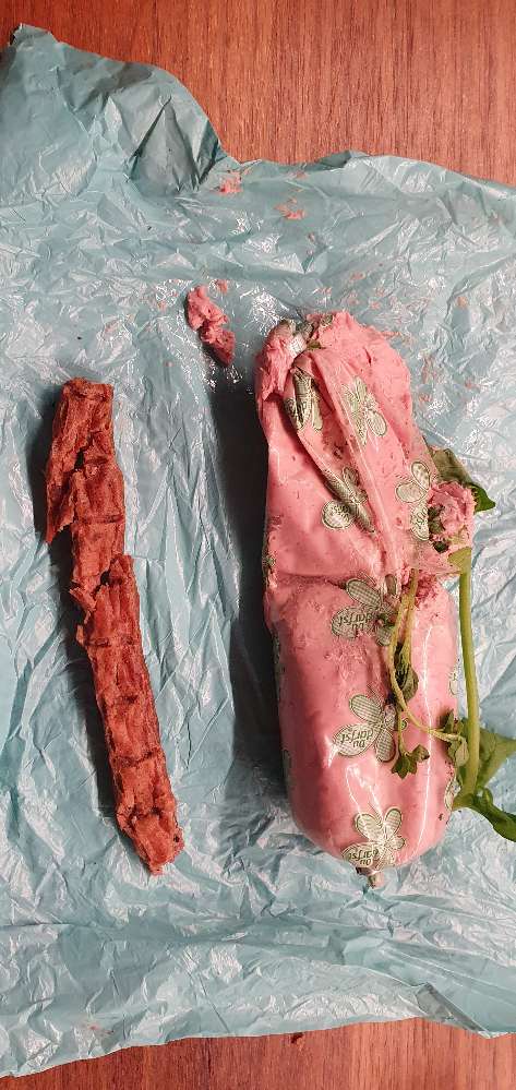 Giftköder-Leberwurst, aufgeschlitzt. Versteckt-Profilbild